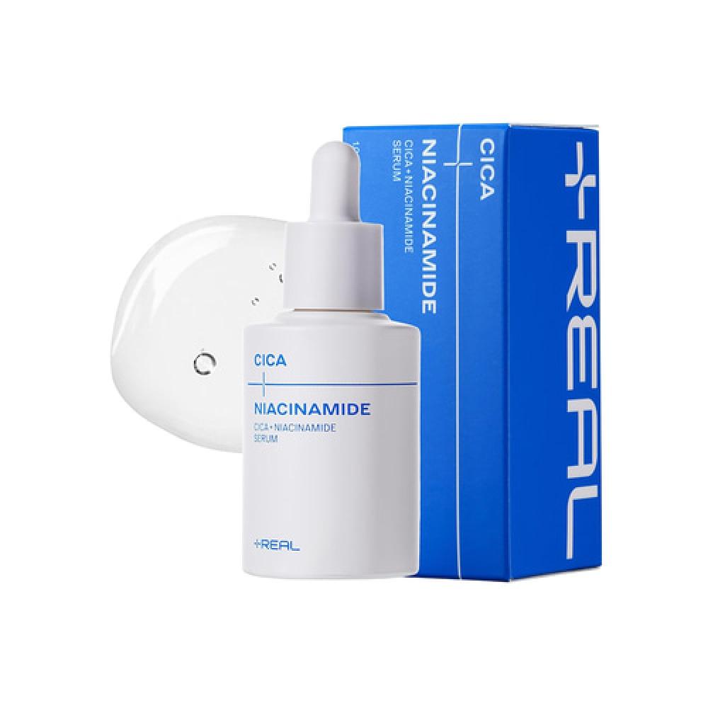 

Plus Real Cica Niacinamine Успокаивающая отбеливающая сыворотка