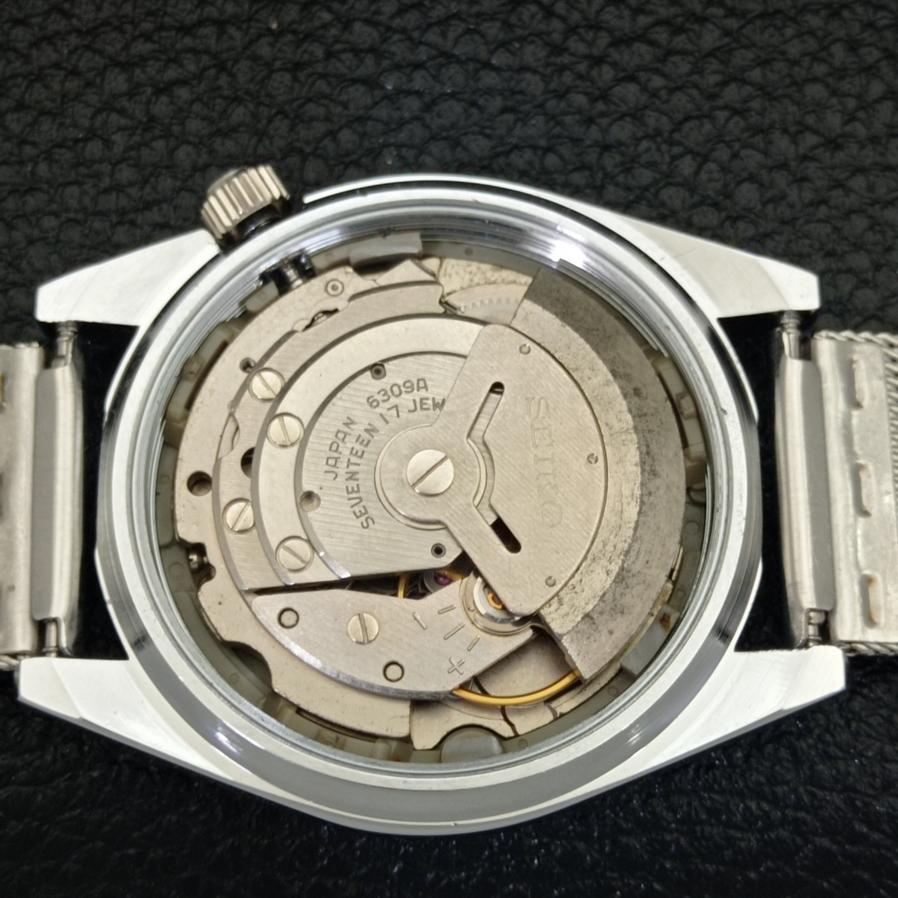 RELÓGIO MASCULINO AUTOMÁTICO SEIKO 5 JAPÃO 6309A RECONDICIONADO a427239-2 QRL-a427239