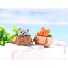 4Pcs/set DIY Fairy Garden Decoration Cute Animal Panda Miniatures Mini Figures Moss Terrarium Micro Landscape