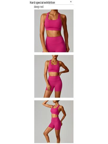 Cloud-Feel Shockproof Yoga Bra Tank - Quick-Dry High-Intensity Sportswear
