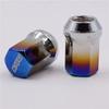 Rays Burnt Blue Steel Wheel Rims Lug Nuts 17HEX M12x1.5/M12x1.25