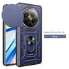 For Realme 12 5G Case Realme 12 Plus Cover Realme 12 Pro + Magnetic Ring Holder Armor Phone Case Slide Camera Protect Back Cover