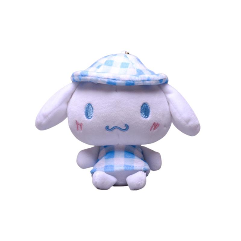 Cute Sanrios Kuromi Melody Cinnamoroll Plush Doll Pendant For Bag And Keychain Decoration