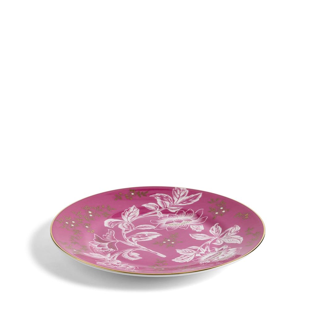 Imported Wedgwood Wanderlust Tonkin Plate Dish Pink Wedding Gift 1078225 [Regular Product] 20.5cm