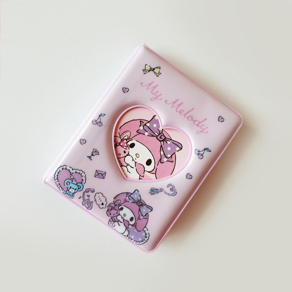 Cinnamoroll Sanrio Card Holder: Cute Polaroid Mini Storage Album