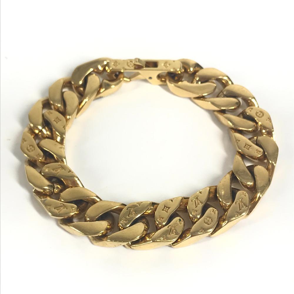 Louis Vuitton M00306  Bracelet Chain Monogram Accessories Bracelet Metal Gold