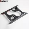 Car Center Console Water Cup Holder Frame Cover Trim For Subaru Forester 2025 2026 Carbon Fiber Inteiror Mouldings Accessories