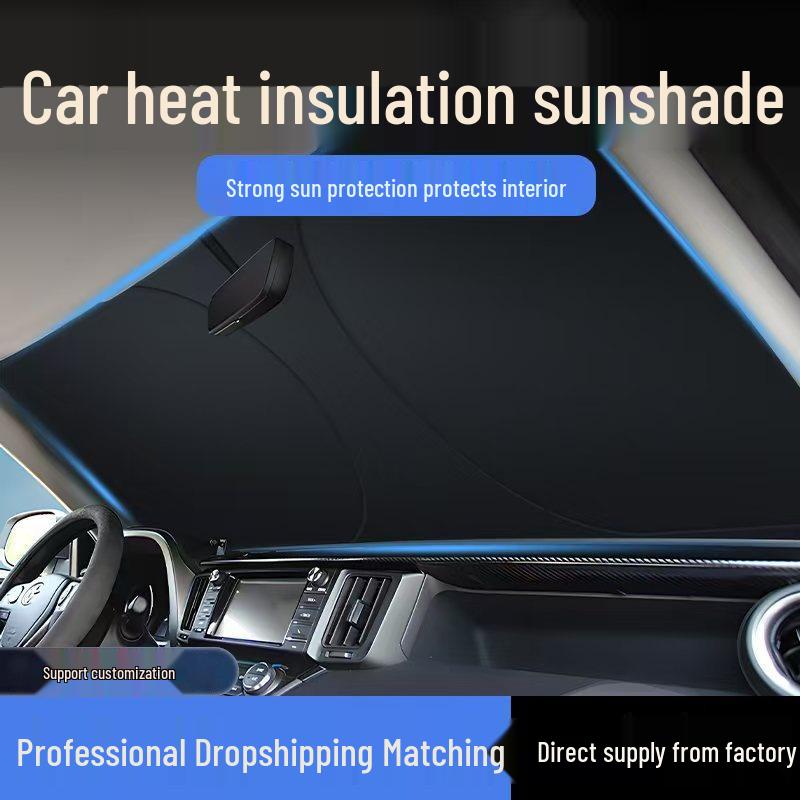 Thickened Sun Umbrella Front Windshield Heat Insulation Sunshade