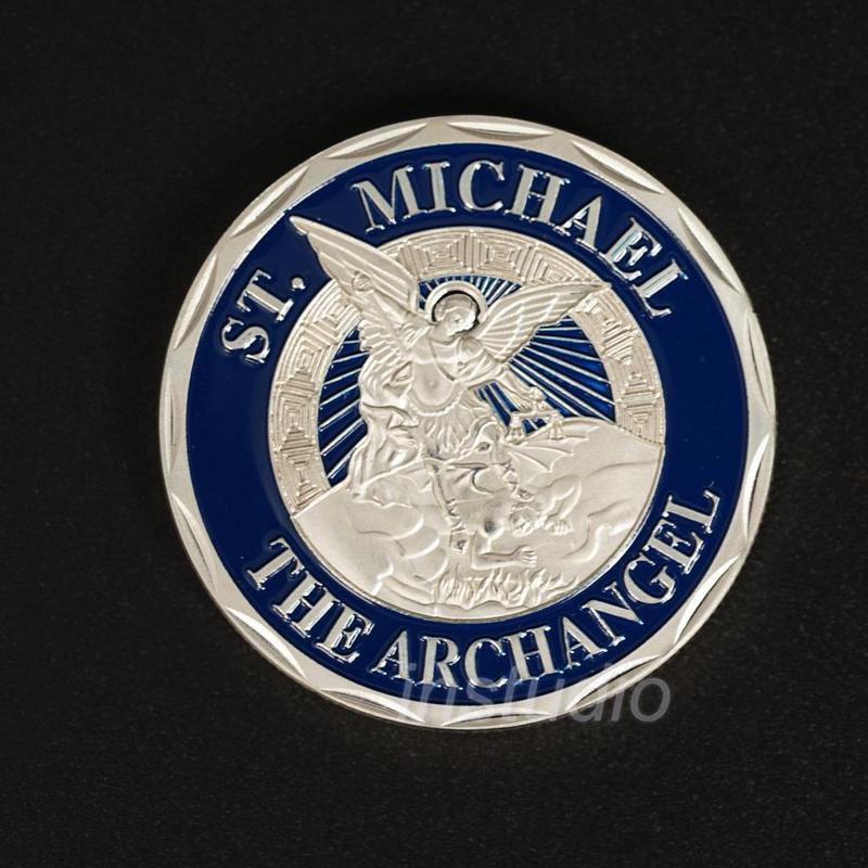 Michael of the United States, Archangel Challenge Coins, Commemorative Medals, Medals, Military Honor Medals, Metal Medals, Gifts