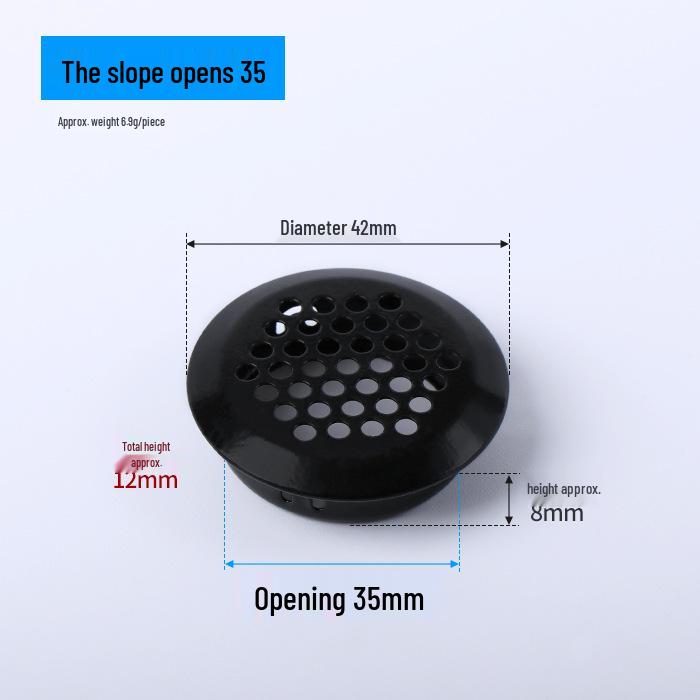 Stainless Steel Ventilation Mesh Cover for Cabinets and Wardrobes