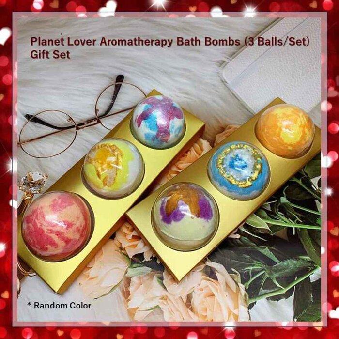 

LET S BLOOM Planet Lover Aromatherapy Bath Bombs 3 Pcs Gift Set