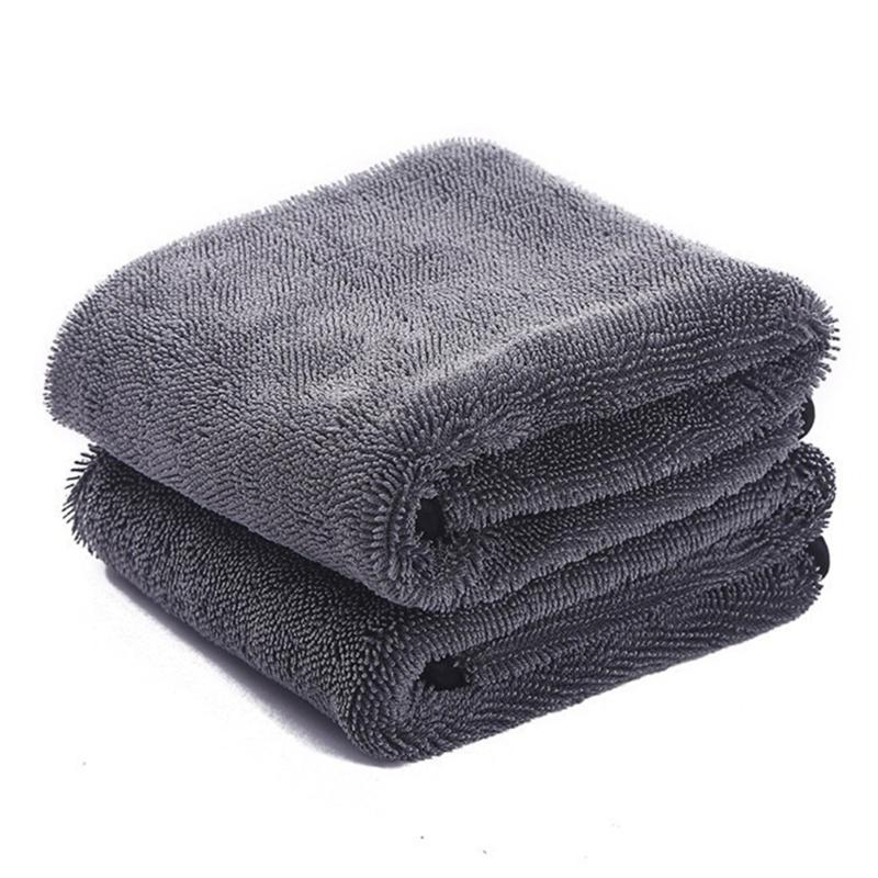 Large Scratch Free Microfiber Car Drying Towel Super Absorbent Towel Double Layer Towel for Car Motorcycle & Bicycles