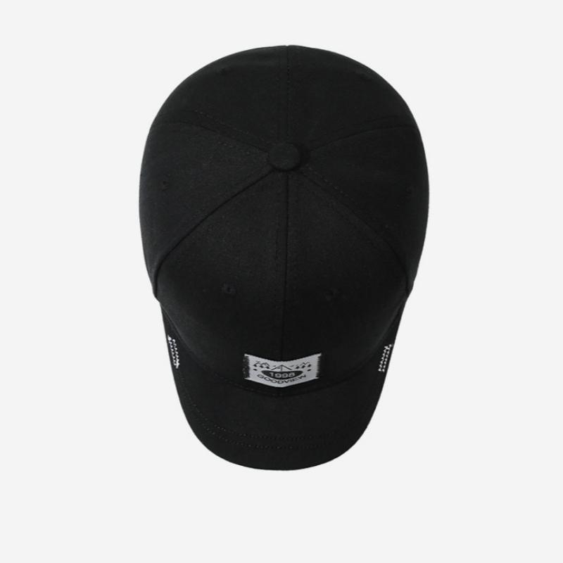 Northwood New Short Brim Cloth Label Letter Hip Hop Baseball Cap for Men and Women Versatile Summer Outdoor Baseball Hat