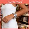 Unisex Metal Chain Bracelets Collection With Electroplated Coating For Casual Wear And Gift Giving