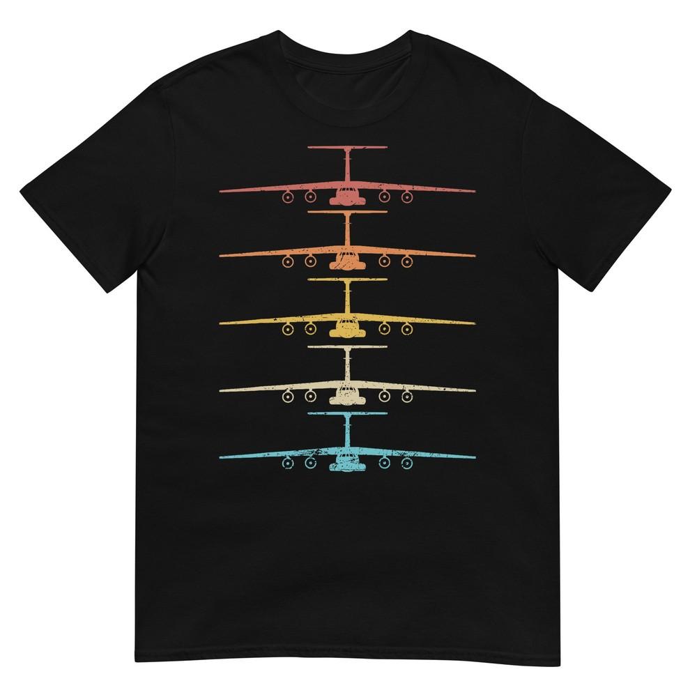 Retro Vintage C141 Starlifter Us Military Airlifter Plane Tshirt