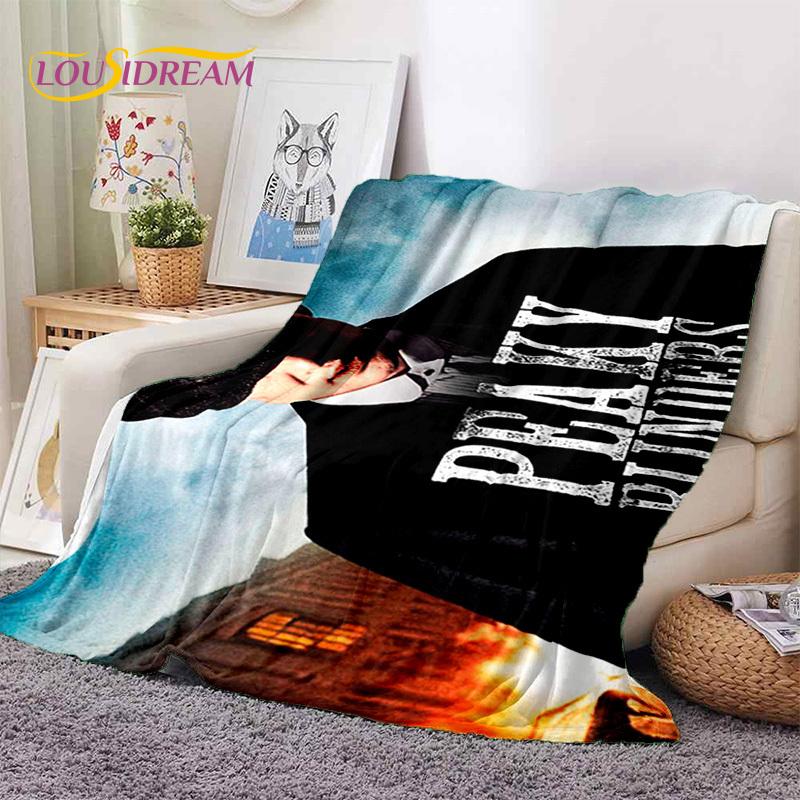 3D P-Peaky Blinders Tommy Shelby Soft Blankets,Keep Warm Throw Blanket Comfortable Blanket for Picnic Beds Sofa Home Bedroom Kid