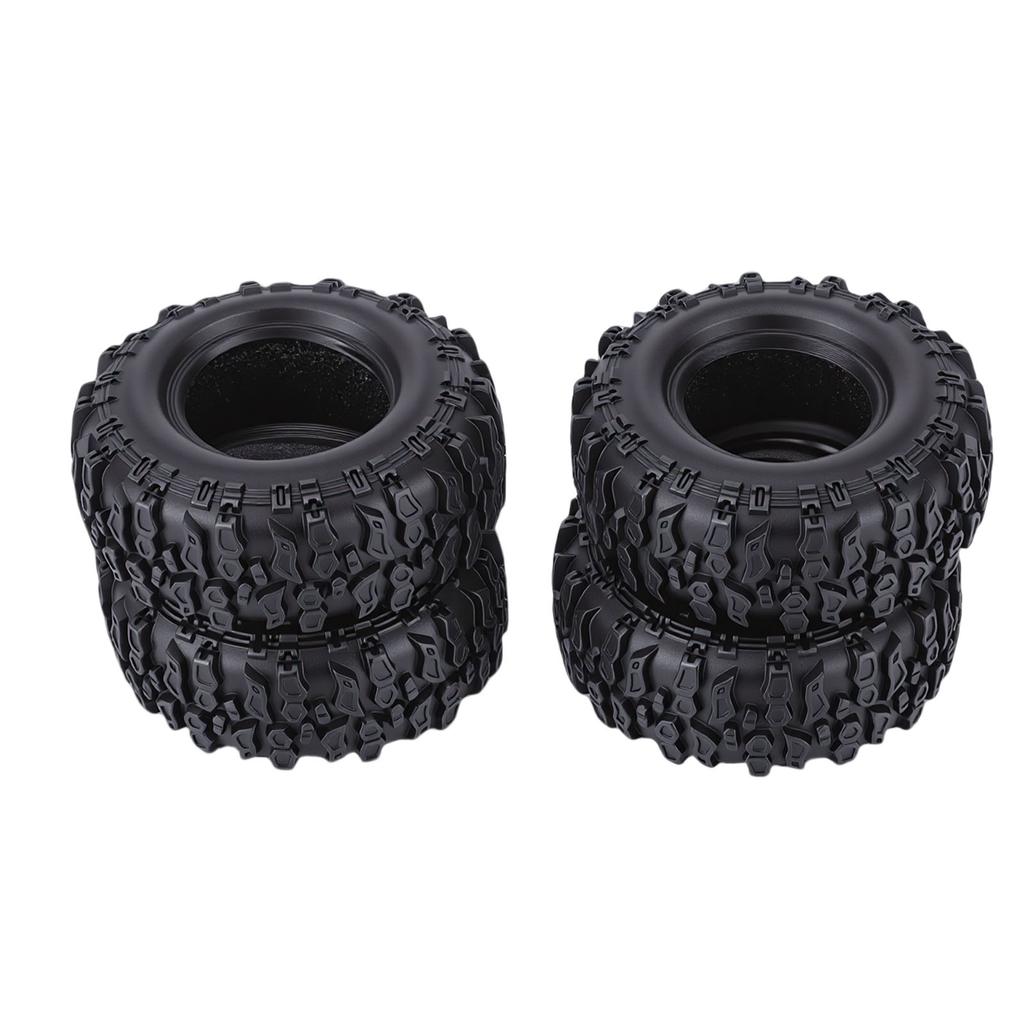 4 PCS 0.7in Tires Replacement for 1Celsius30 Cars High Grip Rubber Foam RC Crawler Tires Upgrade Parts