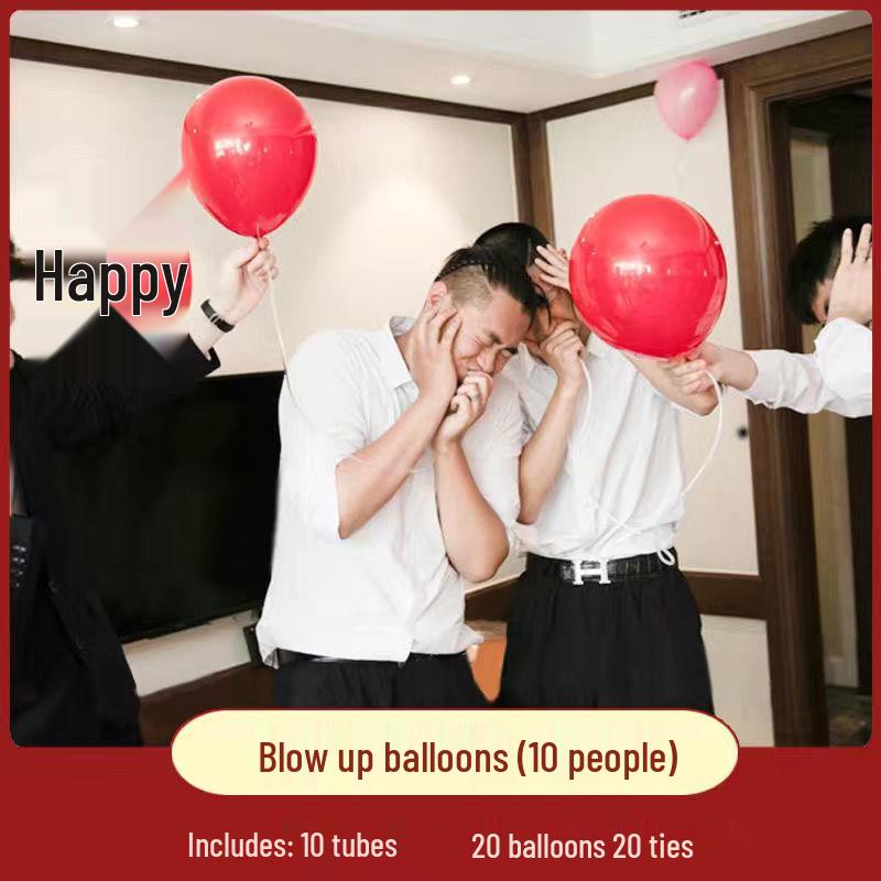 Groomsmen Blow-Up Balloon Gag: Wedding Reception Prank Props