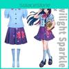 Twilight Sparkle Cosplay Costume With Polyester Fabric For Anime Role Play Girls