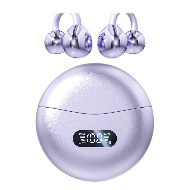 Bluetooth Headset Clip-on Ear Noise Reduction Waterproof High Sound Quality Bone Conduction True Wireless