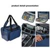 Wool Yarn Knitting Needles Tools Organizer Case Knitting Crochet Organizer Large Capacity Travel Yarn Storage Tote Organizer Bag