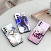 Blaue N-Nagi Seishiro Handyhülle für Samsung S25,S24,S21,S22,S23,S30,Ultra,S20,Plus,Fe,Weiche Silikon-Schwarze Abdeckung