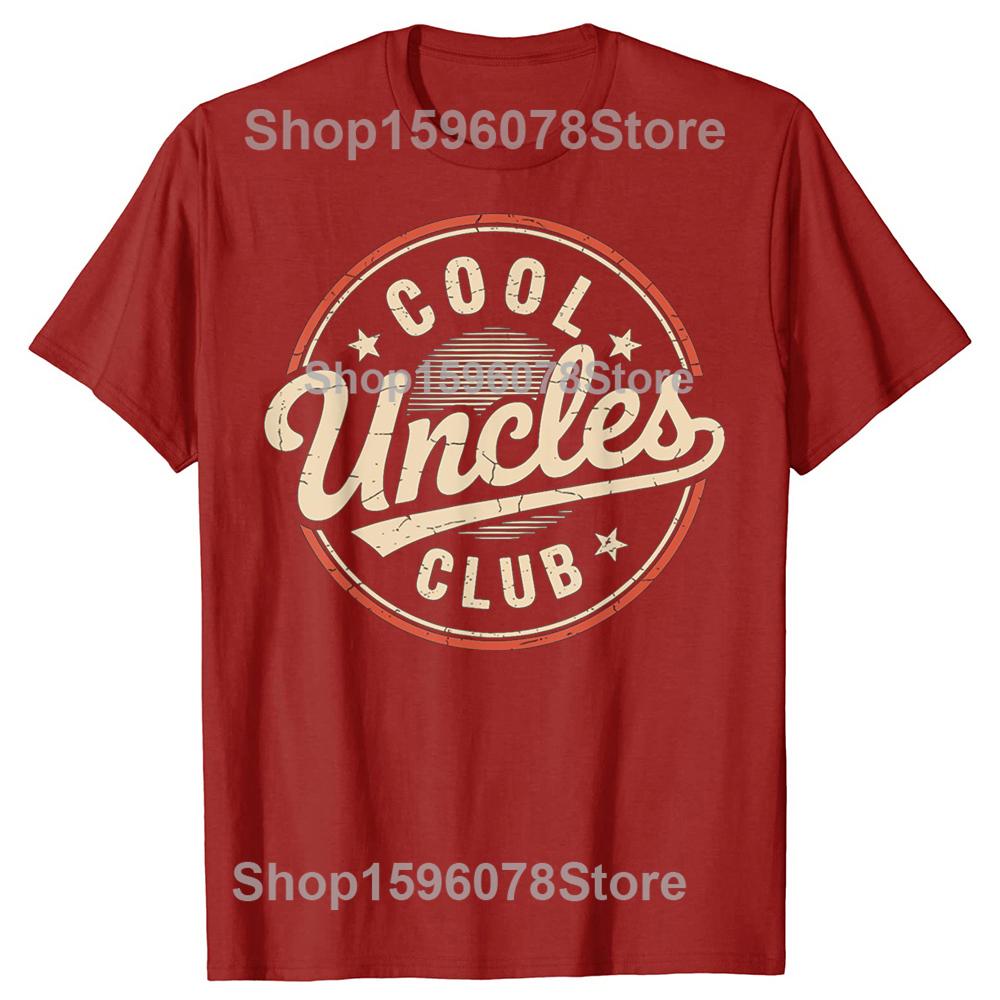 Винтажная Крутая Клубная Футболка для Дядей Смешная Графическая Футболка на День Отца Мужская Женская Хип-Хоп Оверсайз Футболка 100% Хлопок Удобные Футболки S