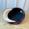 Retro Plaid Plush Star Anise Beret Female Autumn and Winter Warm Painter Hat