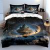 Fantasy Art Decoration Set Soft Comfortable Duvet Cover Bedding Set Included 1*Duvet Cover & 2*Pillowcases, Gift