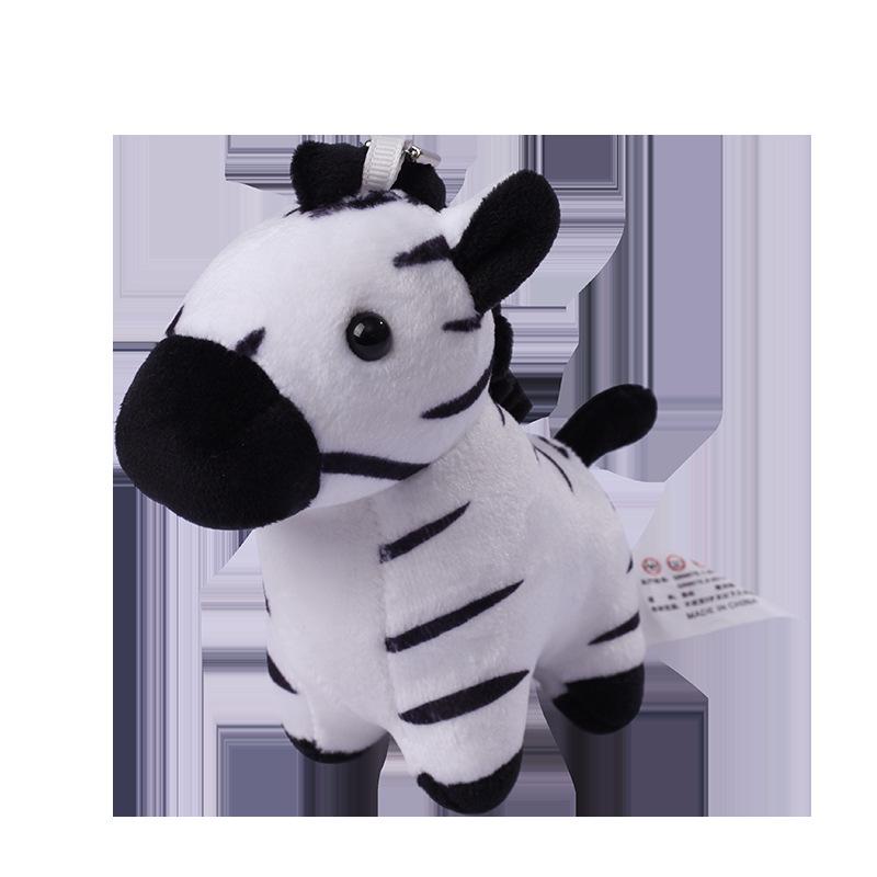 

Cartoon Alpaca & Donkey Plush Toy — Small Giraffe & Zebra Cloth Dolls — Perfect Gift for Girls. 10 cm