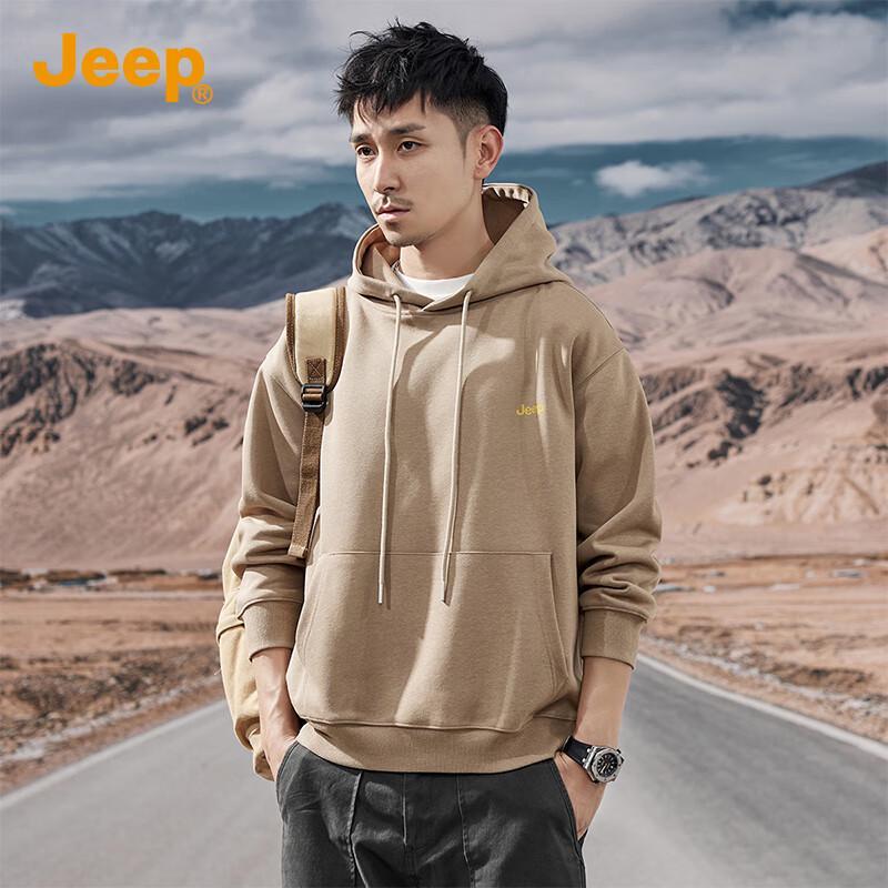 

JEEP Men s Heavyweight Hooded Sweatshirt M