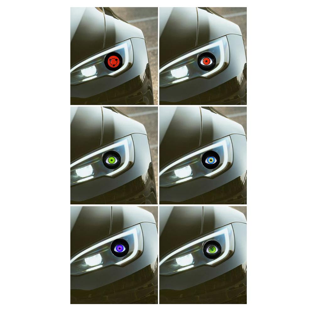 12V-36V Devil Eye Demon Evil Eyes Headlight, Dynamic Devil Eye Car Headlights with Adjustable Eye Pattern for Car Motorcycle
