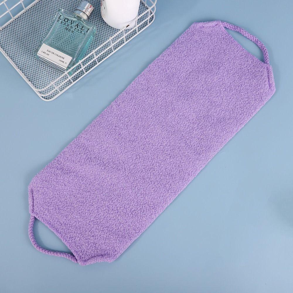 Colorful Exfoliating Rubbing Bath Towel Washcloth Elastic Shower Body Scrub Cleaning Massage Bath Towel Body Washing Clean Towel