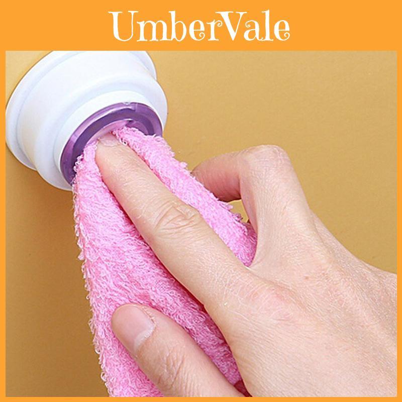 Classic Design Adhesive Towel Holder Clip Storage Hook For Kitchen And Bathroom Use