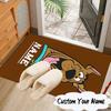 Custom Name Rug Scooby dog Carpet Game rug Area Rug Suitable for Kitchens, Homes, Offices, Living Rooms,Home Decor,Birthday Gift