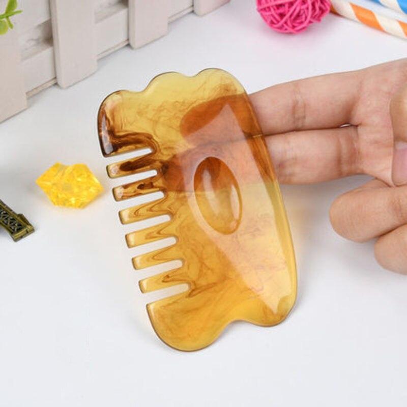 Harz GuaSha Schabwerkzeug SPA Massagegerät 6 in 1 Set für Gesicht Hals Arme Körper Beine Rücken Gua Sha Brett Akupunkturpunkt Gesicht Augenpflege