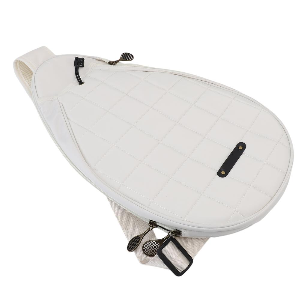 Tennis Backpack for Men Women Polyester Water Proof Tennis Racket Sling Bag with   Strap for Sports Badminton Rackets