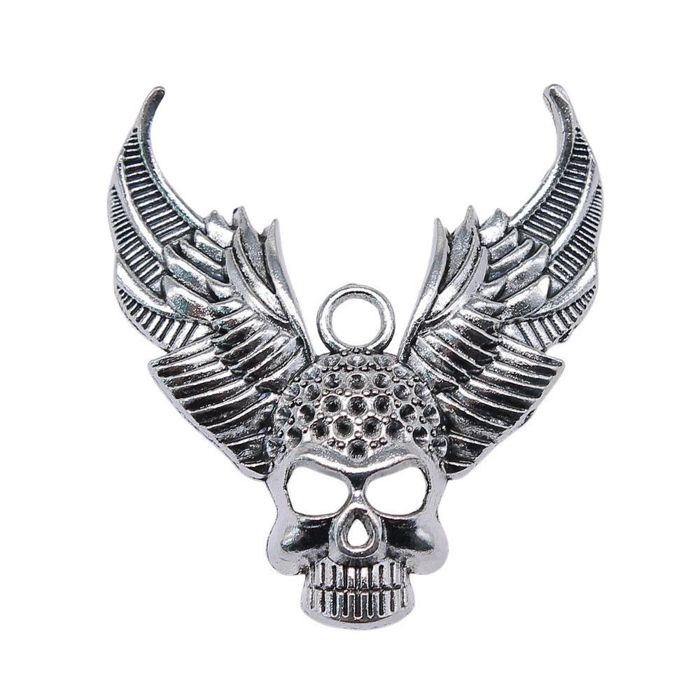 Feather Wing Charms Antique Alloy Pendants For Bohemian Jewelry Making