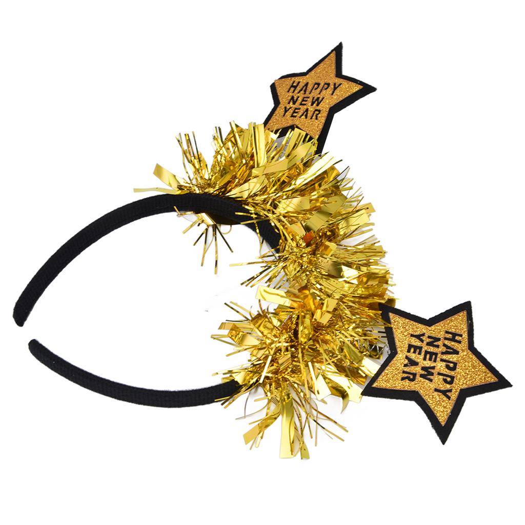 Süßer Sternförmiger Haarreif für Weihnachten Bruchfester Sternförmiger Haarreif für Festivals