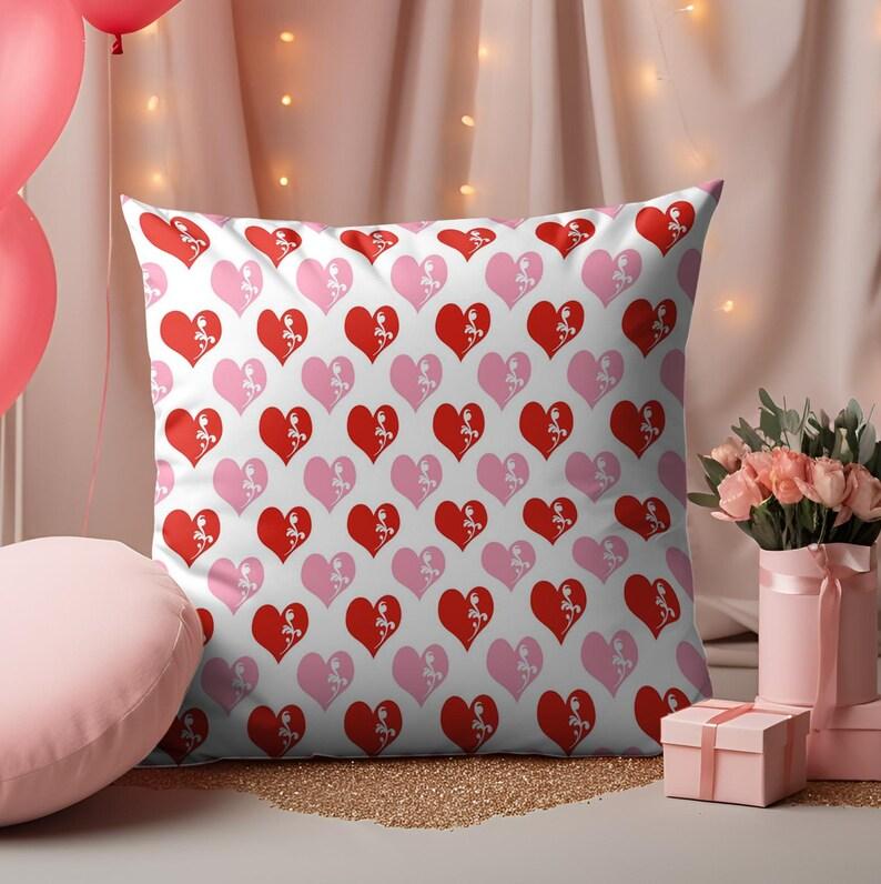 Home Decor Cute Heart-Patterned Cushion Covers For Love Pattern Cushion Cover Suitable For Sofa Bedroom Car Pillow Cover