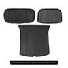 Telsa Model Y Full-Coverage Right-Hand Drive Floor Mats - Ideal Accessories
