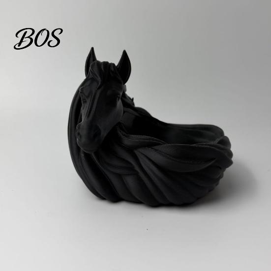 Headphone Storage Tray Catchall Bowl, Horse Elephant Fox Cat Shape Tray, Wide Groove Scratch-Proof Large Capacity Organizer, for Keys Headphones