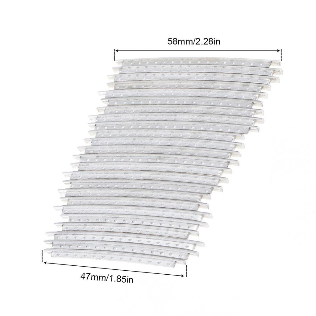 24pcs Electric Guitar Fret Wires 2.2mm Fit for ST / LP / SG