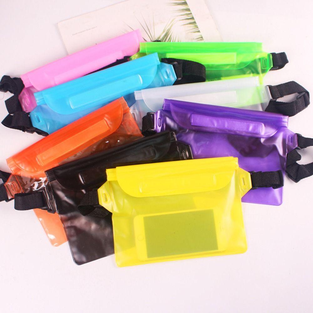 Portable Water-Sprinkling Festival Waist Bag Fashion Phone Case Phone Waterproof Bag  Underwater
