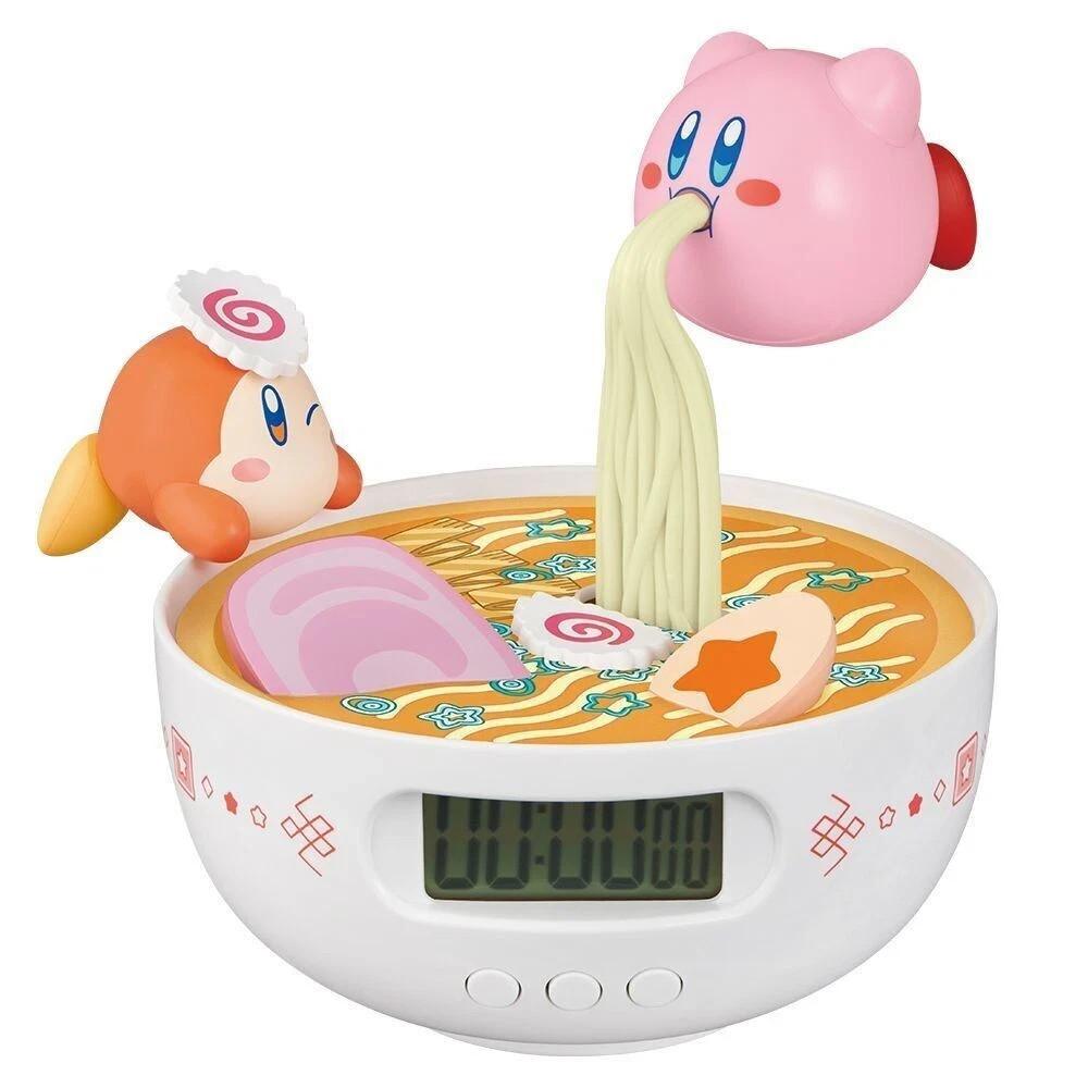 Ichiban Kuji Kirby Stars Prize Pupupu Ramen Timer Figure Height 5.9
