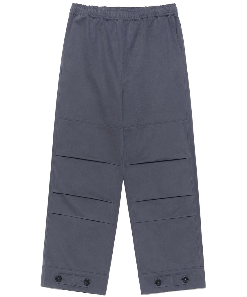 VIVASTUDIO Button Parachute Cotton Pants [Charcoal Blue]