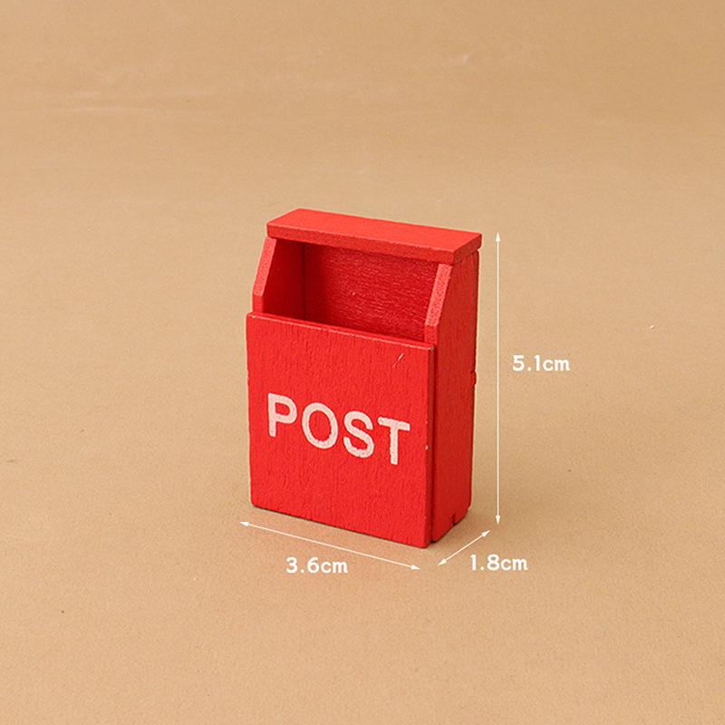 Vánoční figurky Ornament domeček pro panenky Domácí dekorace Jelen Santa Claus Sněhulák