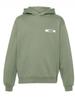 Men's Autumn Logo Embroidered Hooded Sweatshirt - Casual Loose Fit Pullover