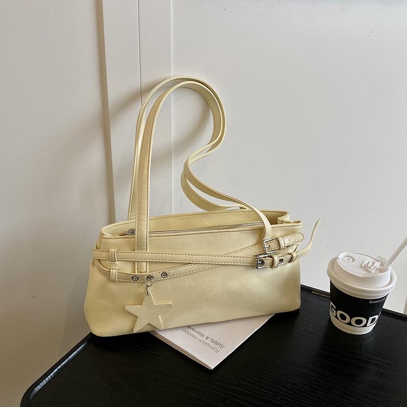 Niche design simple shoulder bag women's fashion trend women's handbag underarm bag