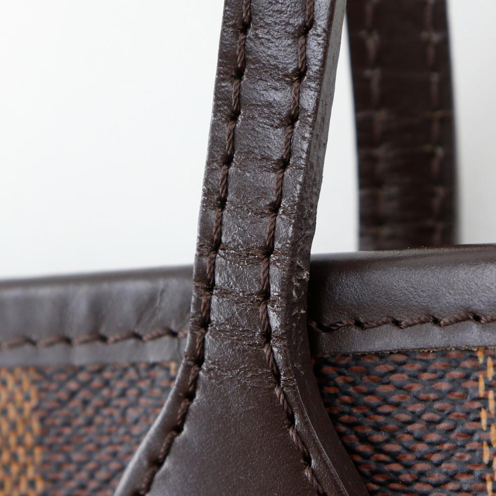LOUIS VUITTON Neverfull MM Tote Bag N51105 Brown Damier canvas Women Used